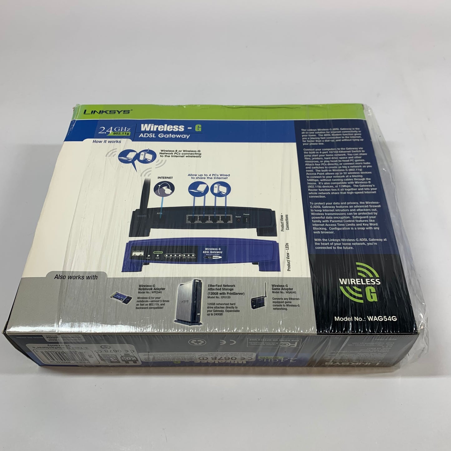 Linksys Modem Router and Adapter Bundle