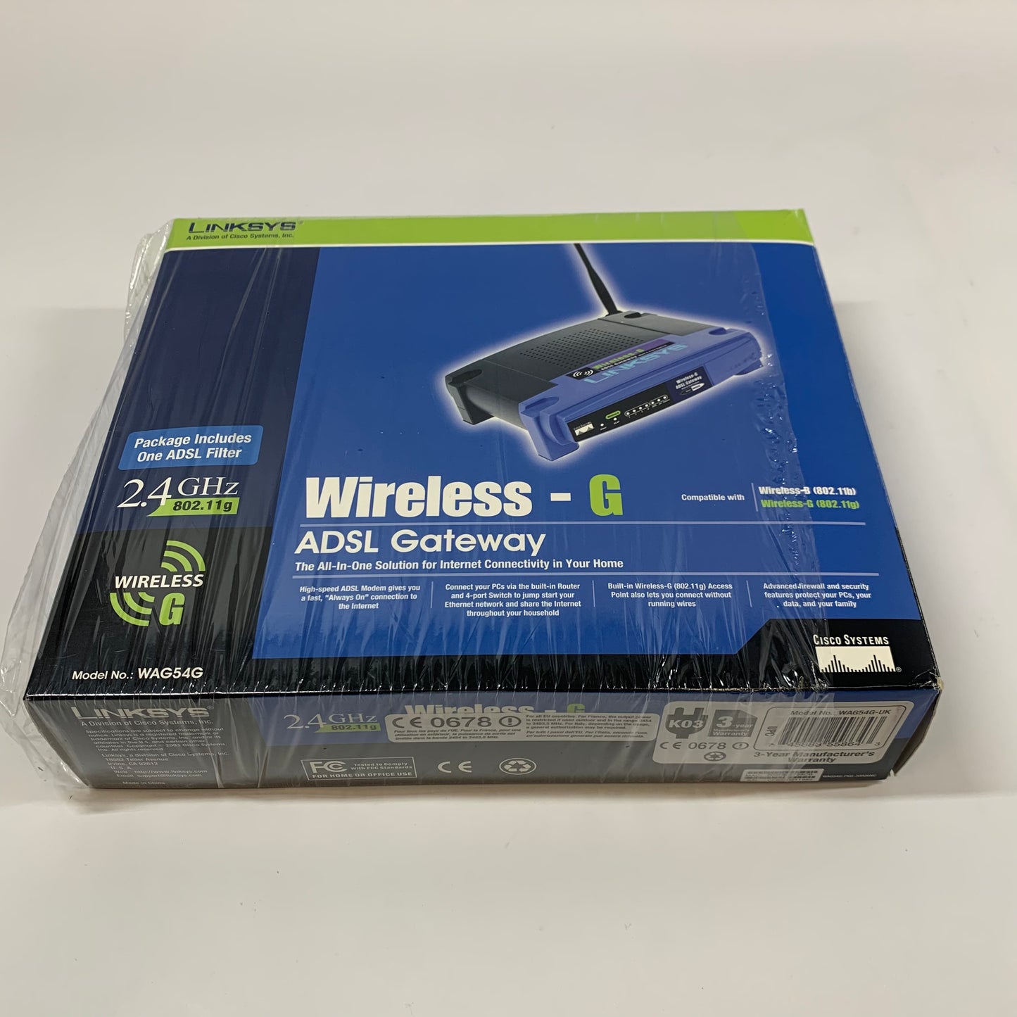 Linksys Modem Router and Adapter Bundle
