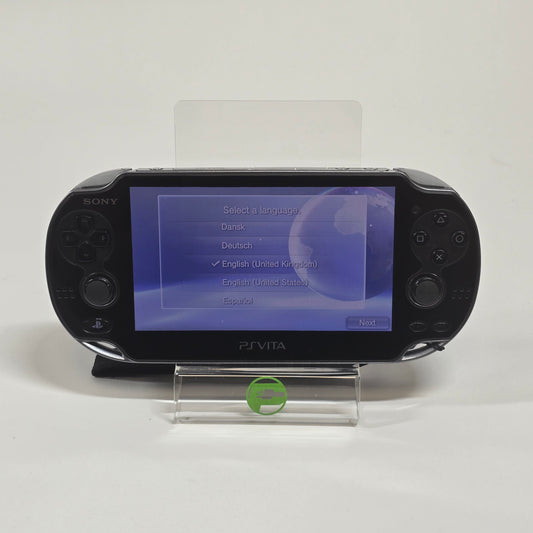 Sony Playstation Vita PS Vita PCH-1103 Black with Uncharted Golden Abyss