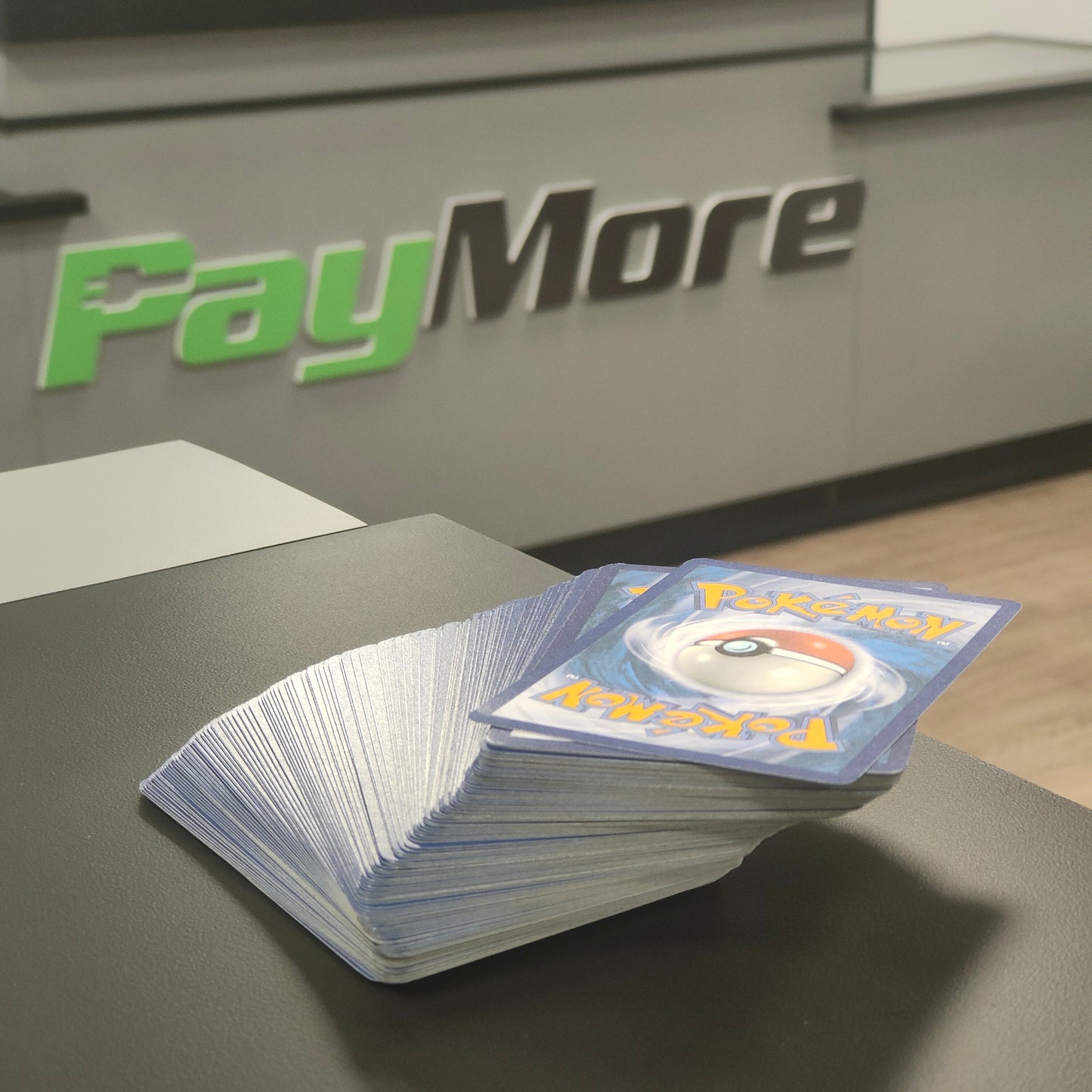 PayMore Stores® Bargain Bin Pokémon Cards 20 for £9.99 Common, Uncommon, Shiny, Holo etc